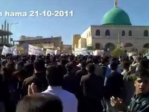 فري برس صوران جمعة شهداء المهلة العربية 21 10 2011 ج1