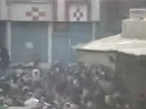 فري برس ريف دمشق دوما مراسم زفاف الشهيد الطفل محمود عيون 27 10 2011 ج3