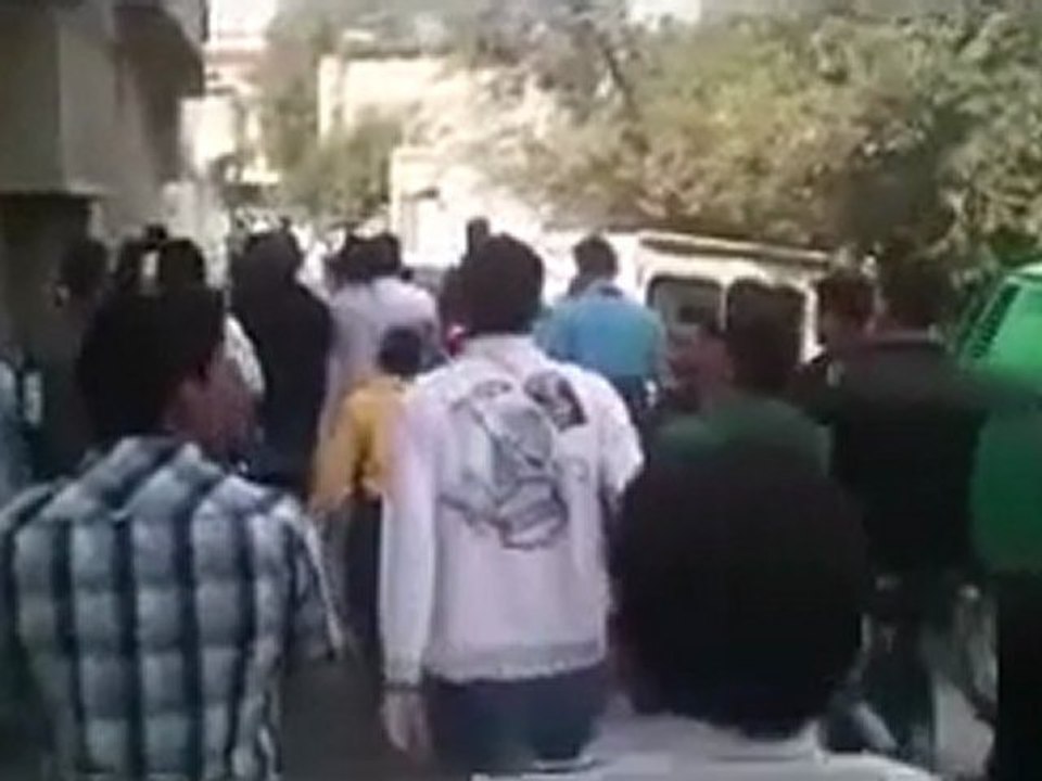 فري برس   دمشق القابون جمعة الحظر الجوي 28 10 2011
