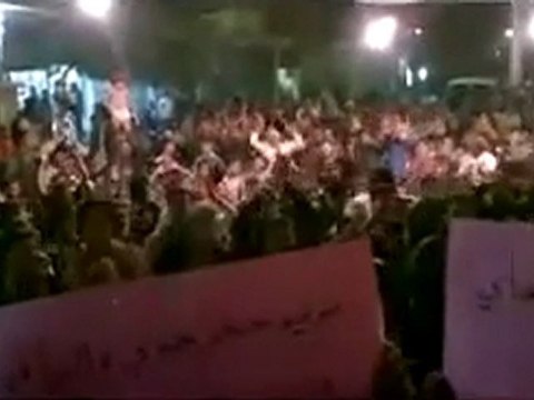 فري برس دير الزور القورية مظاهرة مسائية 30 10 2011