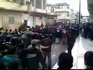 فري برس   خان شيخون مظاهرة حاشدة في جمعة الله اكبر 4 11 2011