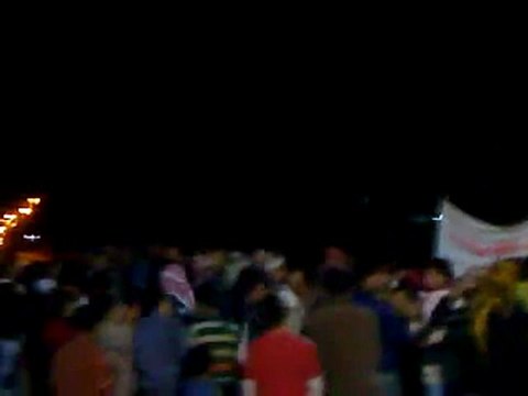 فري برس درعا تل شهاب مسائيات الثوار في جمعة الله اكبر 4 11 2011 ج4
