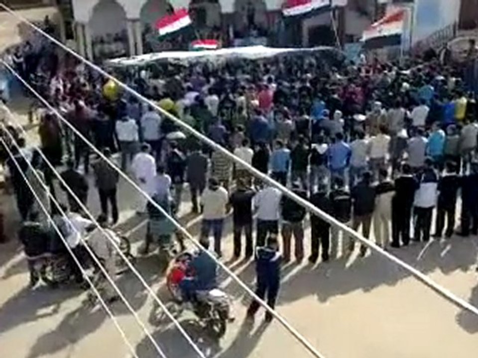 فري برس   الحراك بلدة المليحة الشرقية يوم وقفة عرفة 5 11 2011