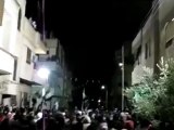 فري برس   حمص الوعر مسائيات الثوار في وقفة عيد الاضحى المبارك 5 11 2011