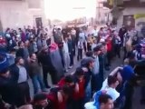 فري برس   حماه حي باب القبلي مظاهرة رائعة بعد صلاة العيد 6 11 2011
