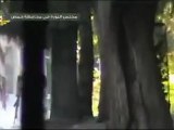 فري برس   حمص باب السباع اطلاق نار على المتظاهرين وعلى المصور من قيبل كتائب بشار وقطعان الشبيحة 8 11 2011
