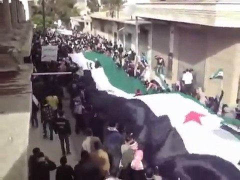 فري برس تل رفعت مظاهرة تجميد العضوية 11 11 2011 ج3