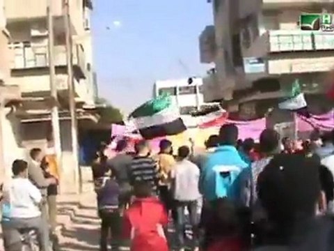 فري برس حماه جنوب الملعب هيئة التنسيق الوطنية لا تمثلنا 11 11 2011