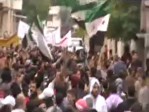 فري برس حماة مظاهرة في الحميدية جمعة طرد السفراء 18 11 2011