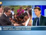 2012 : si l'ambiance est morose à droite, Nicolas Sarkozy reste serein