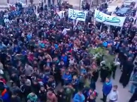 فري برس ريف حماة كرناز مظاهرة حاشدة 14 11 2011