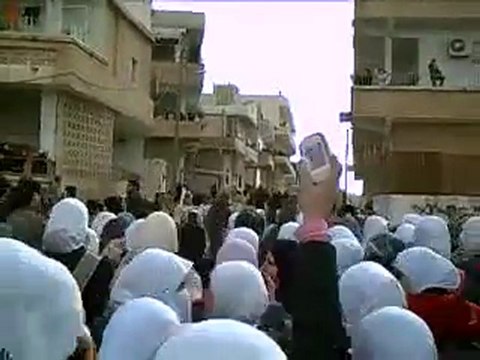 فري برس درعا البلد مظاهرة يوم الثلاثاء 15 11 2011