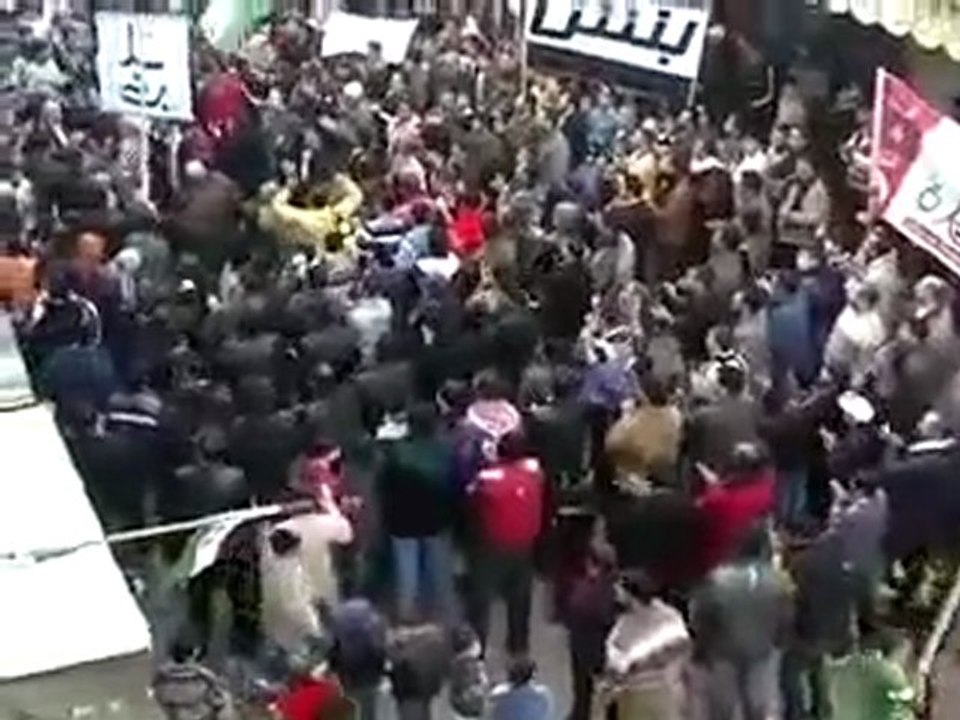 فري برس   إدلب   أحرار بنش في جمعة طرد السفراء 18 11 2011