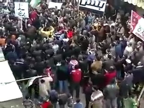 فري برس إدلب أحرار بنش في جمعة طرد السفراء 18 11 2011