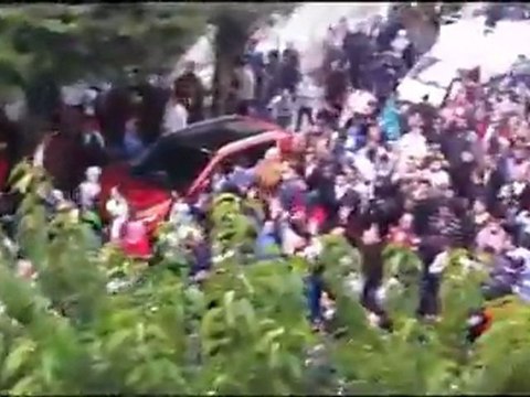 فري برس مدينة ادلب اعداد هائلة تشييع الشهيد انور الخلف 18 11 2011