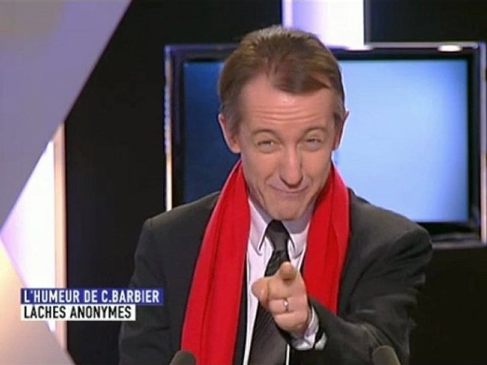 Christophe Barbier vs Anonymous