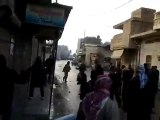 فري برس   حلب   اعزاز    الأمن يطلق النار على المتظاهرين18 11 2011