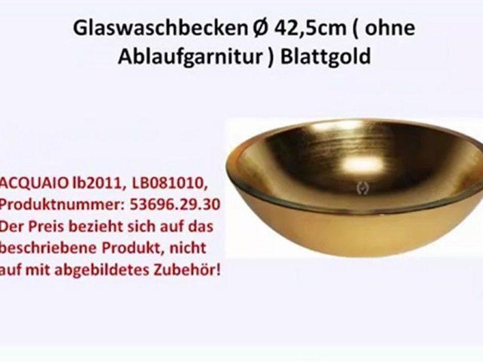 TOP 10 Glaswaschbecken zu Kaufen