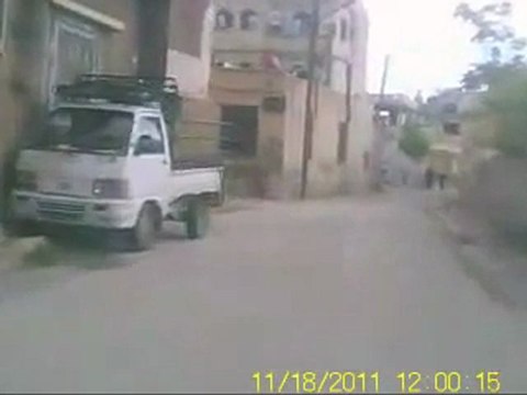 فري برس الانتشار الأمني في قطنا بريف دمشق جمعة طرد السفراء 18 11 2011