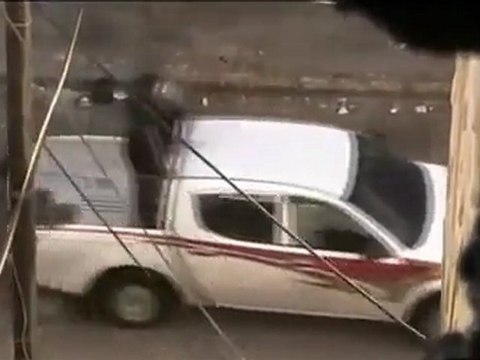 فري برس اللاذقية سيارات الاحتلال في الرمل الجنوبي 18 11 2011