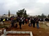 فري برس   تشييع جنازة الشهيد ياسين المسالمة بعد اطلاق النار على المشييعين