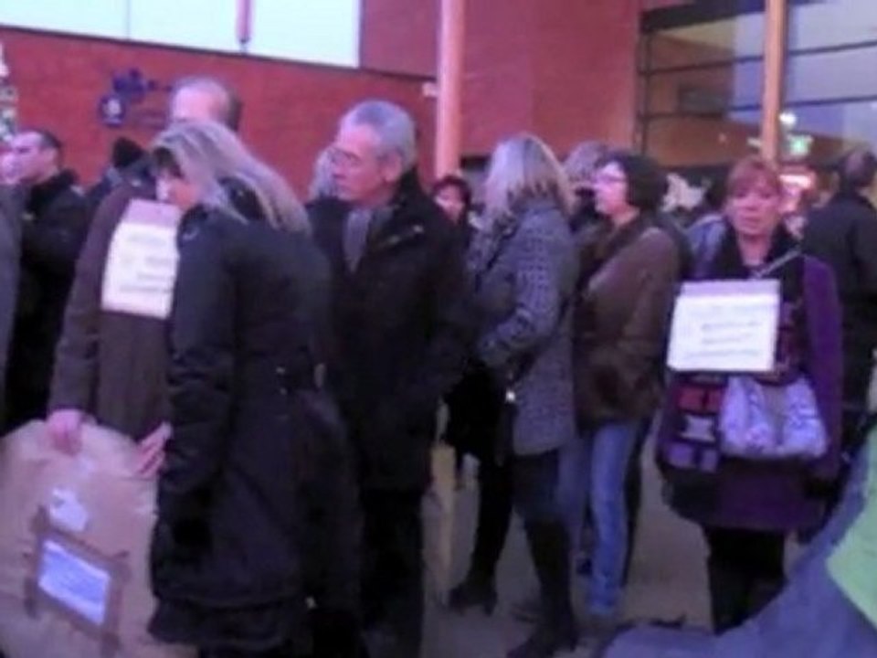 Actions coups de poing contre les suppressions de poste au lycée du Pays de Condé