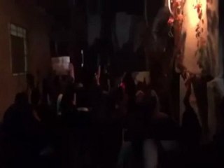 فري برس   دمشق كفرسوسة مظاهرة ثلاثاء الوفاء ليمان القادري 22 11 2011