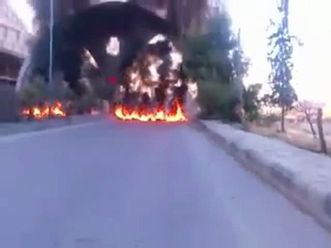 فري برس ريف دمشق التل الاحرار يمنعون الامن من اللحاق بهم 22 11 2011