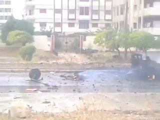 فري برس   حمص بابا عمر عملية لجيش الحر 23 11 2011