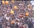 فري برس   حمص حي الملعب جمعة الجيش الحر يحميني خروج المظاهرة رغم الامن والمصفحات 25 11 2011