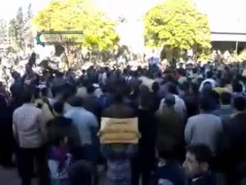 فري برس حمص الغنطو إعدام بشار غايتنا ومطلبنا 26 11 2011