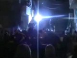 فري برس   حمص باب السباع المريجة مظاهرة مسائية جيش الحر حنا معاك للموت 26 11 2011
