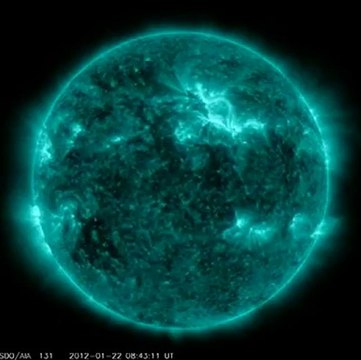 Une éruption solaire provoque une tempête géomagnétique