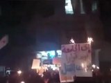 فري برس   شباب سورية   مظاهره مسائية  ريف دمشق   عربين 27 11 2011