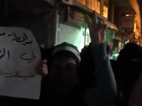 فري برس ثائرات الزبداني أحد عين الحقيقة 27 11 2011