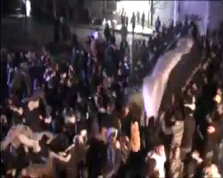 فري برس حمص مسائية حي الخالدية رغم الحصار والنار راااائعة 27 11 2011