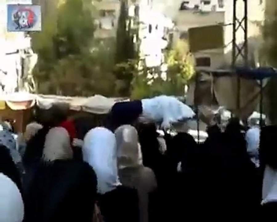 فري برس  ريف دمشق التل مظاهرة حرائر التل 27 11 2011