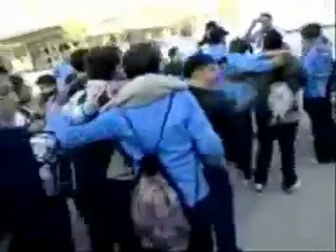 فري برس حماة مظاهرة طلابية لاشاوس حي الكرامة 28 11 2011