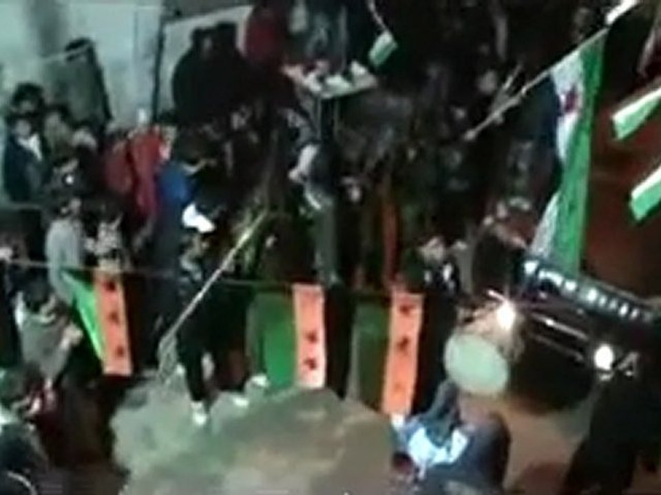 فري برس   حمص البياضة كلمة الرقيب في الجيش الحرمحمود المحمد 21 1 2012