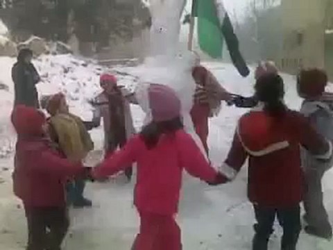 فري برس جبل الزاوية قرية مرعيان المحتلة دون تعليق طفولة 22 1 2012