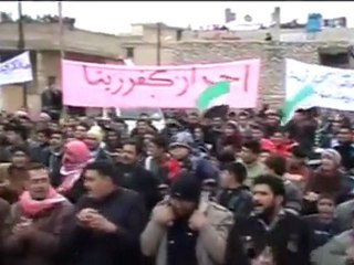 فري برس   حماة كفرزيتا الطبل وليد المعلم 22 1 2012