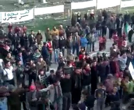 فري برس ادلب كفر يحمول ثلاثاء الشكر للاعلام الحر 24 1 2012