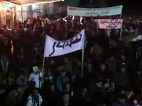 فري برس إدلب تفتناز مسائية واغنية جديدة من قاشوشة 24 1 2012