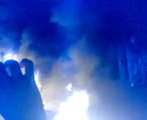 فري برس   مظاهرة مسائية في حي غويران بتاريخ 24 1 2012