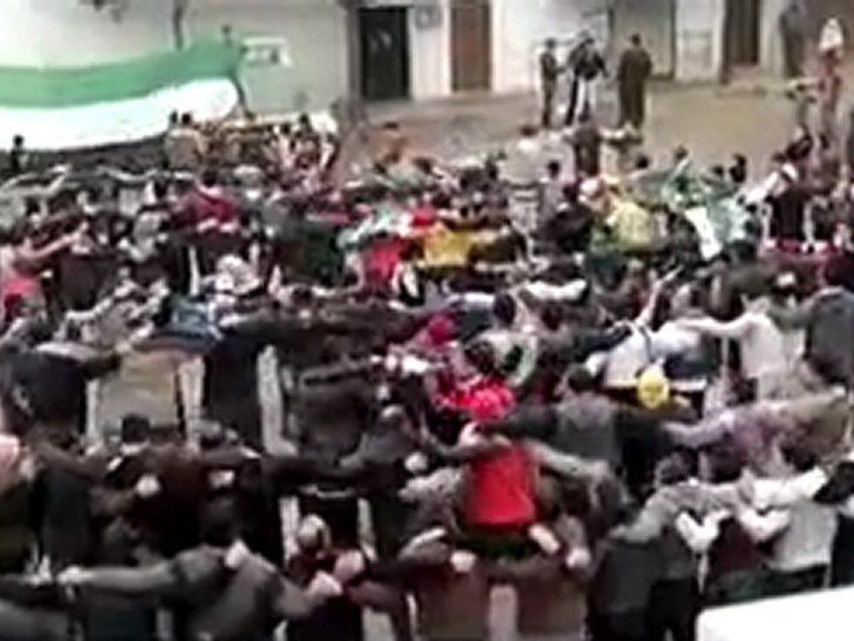 فري برس   حماه حي الصابونية مظاهره حاشدة 24 1 2012