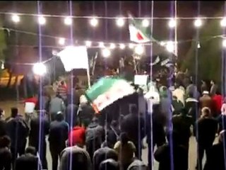 فري برس   حمص مسائية الانشاءات وين عرب الله 29 11 2011