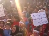 فري برس   إدلب   جبل الزاوية مظاهرة مسائية الثلاثاء 29 11 2011