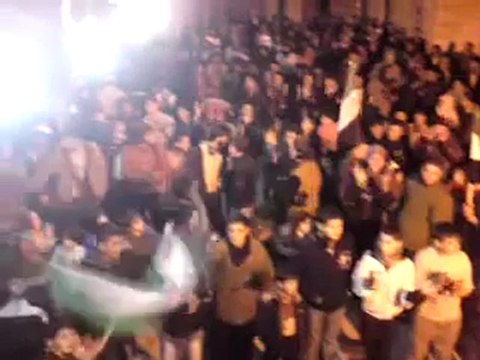 فري برس جبل الزاوية مظاهرة حاشدة رائعة 30 11 2011