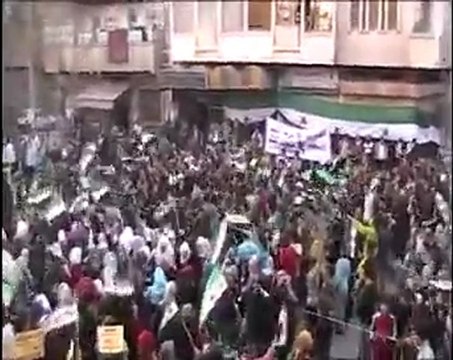 فري برس حمص حي الخالدية أربعاء سوريا الموحدة وطنناثورة ثورة سوريا راائعة 30 11 2011