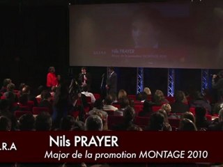 Remise des diplômes ESRA 2010 Parrainée par Christine ALBANEL